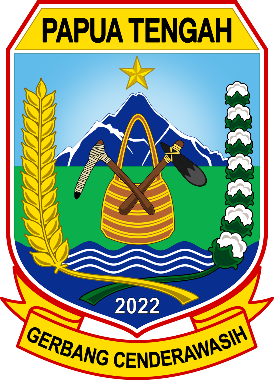 Lambang Provinsi Papua Tengah